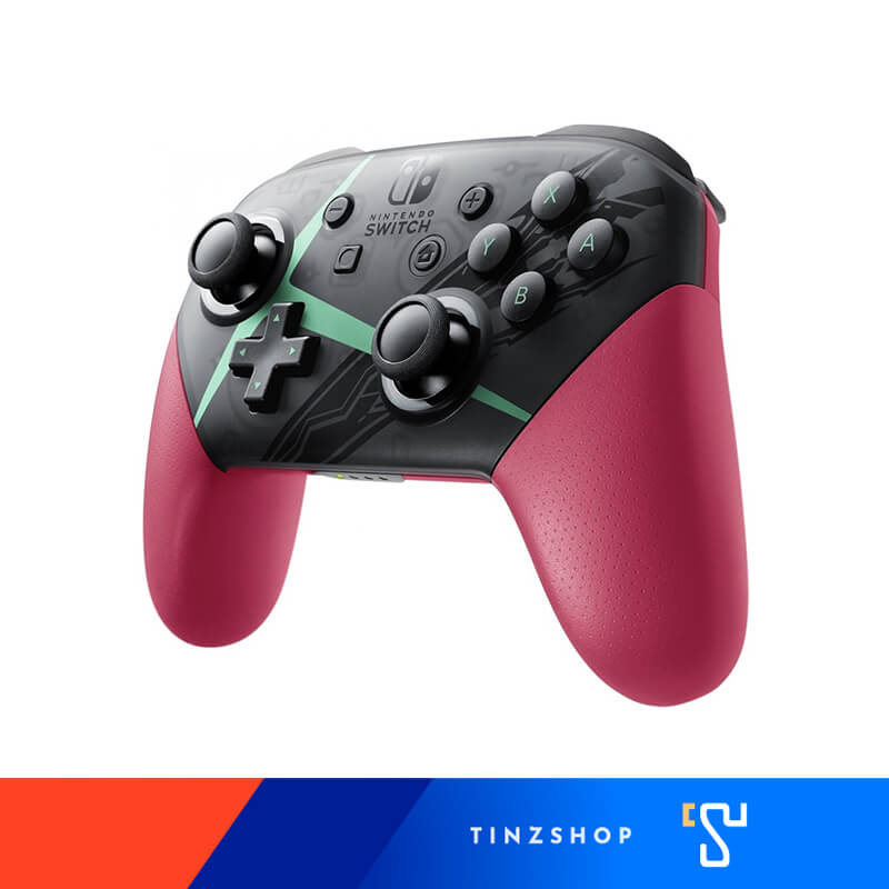 จอยเกมไร้สาย Nintendo Switch Pro Controller Xenoblade Edition สีแดง
